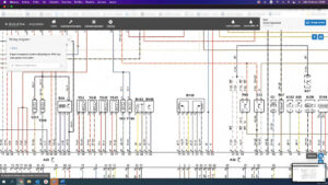 zoom en diagrama eléctrico 